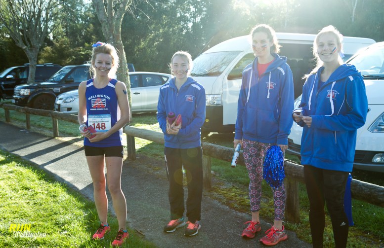 Wellington Harriers Senior Women's - Letha, Claudia, Andrea and Melissa