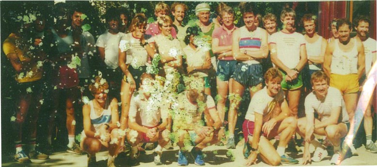 Opening winter season club run 1984 from VUW Recreation Center Photos from VUW Athletic Club Archives