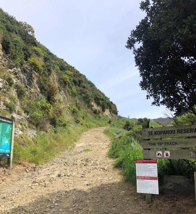 Entry to the infamous Tip Track